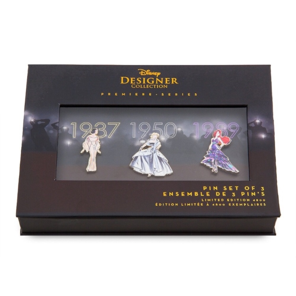 Limited Edition Disney Designer Pin Set